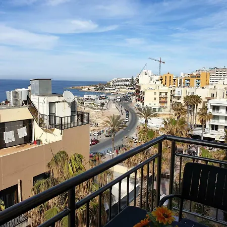 Sea View Bugibba Square Appartement *